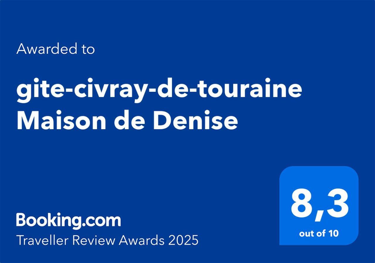 Gite-Civray-De-Touraine Maison De Denise Exterior photo